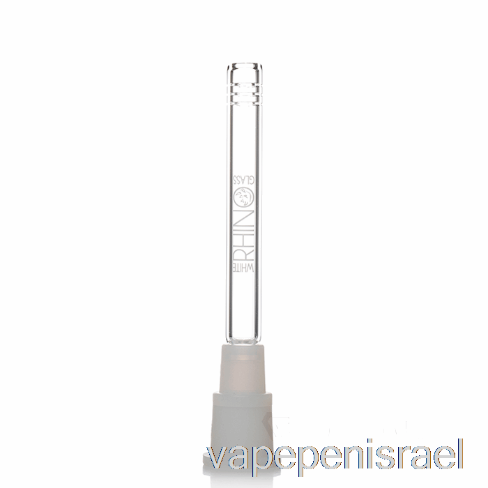 חד פעמי Vape ישראל קרנף לבן היברידי למטה גזע 5.5 אינץ'